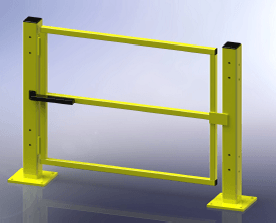 Safety swing best sale gates industrial